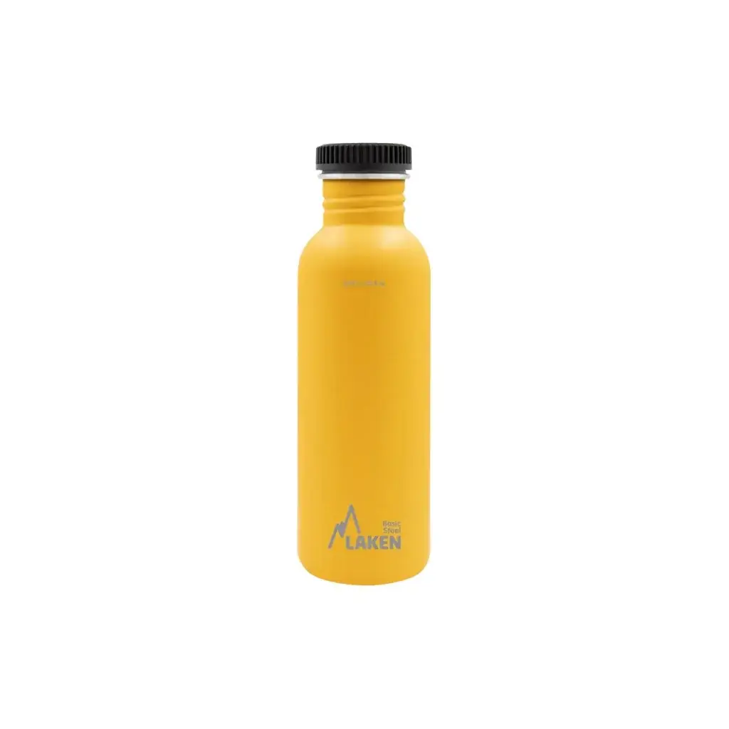 LAKEN Gourde LAKEN acier Plain 750 ml jaune