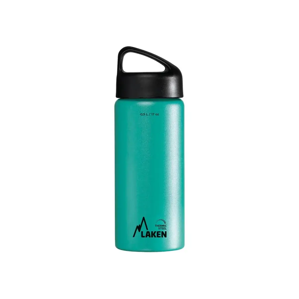 Bouteille isotherme LAKEN acier Classic 500 ml turquoise