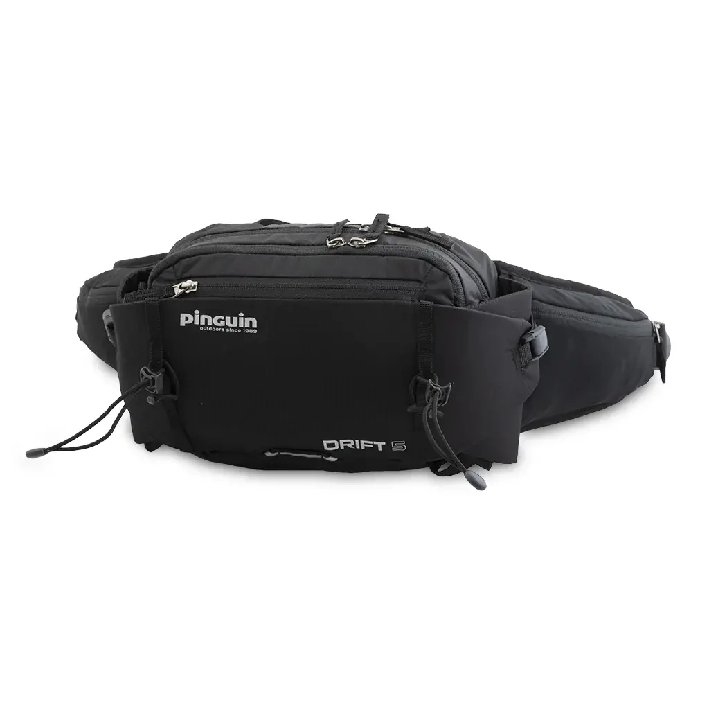 Pinguin Sac banane Pinguin Drift 5L Black