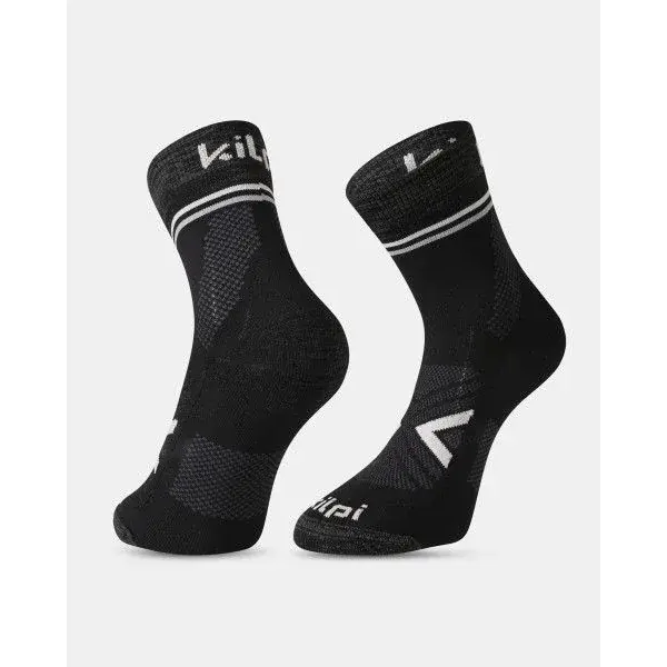 Kilpi Chaussettes de running légères et résistantes Kilpi SPEED-U noir