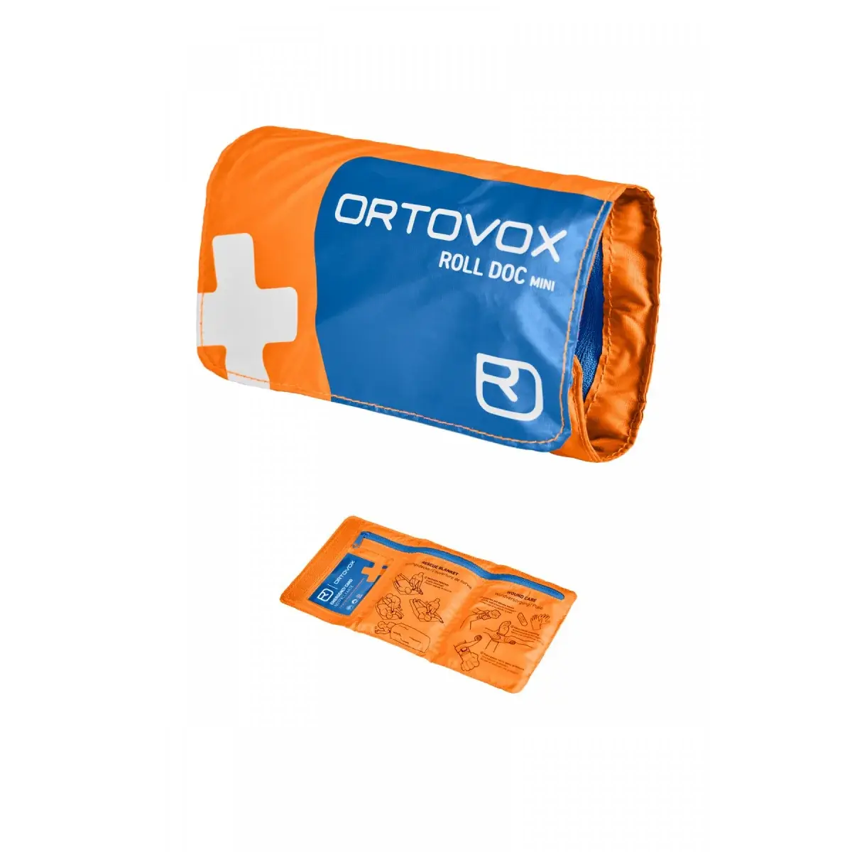 Ortovox Trousse de secours Ortovox First Aid Roll Doc Mini shocking orange