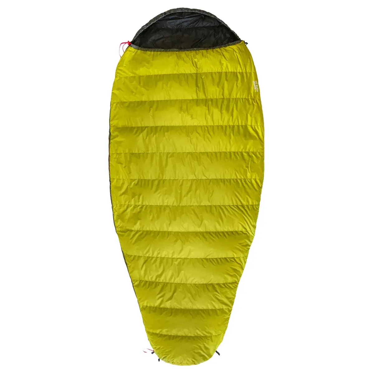 Warmpeace Sac de couchage d'été en duvet Warmpeace Spacer 300 oasis green/grey/black
