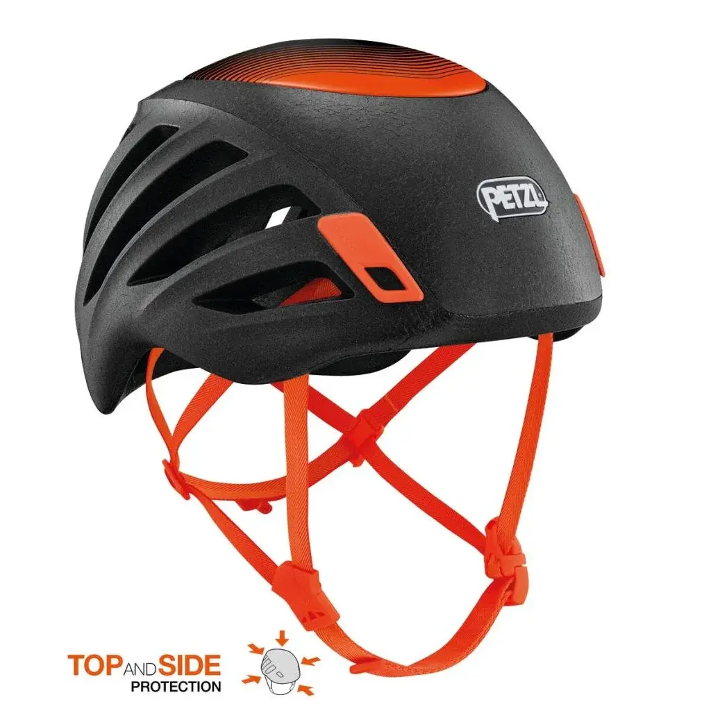 Casque d'escalade et de ski de randonnée Petzl Sirocco Black