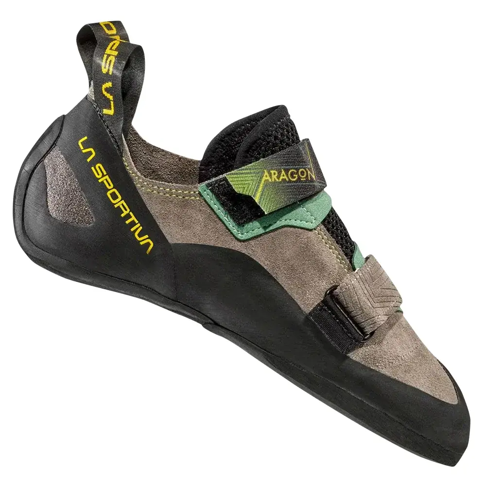La Sportiva Chaussons d'escalade La Sportiva Aragon clay/jasmine green_g09e17