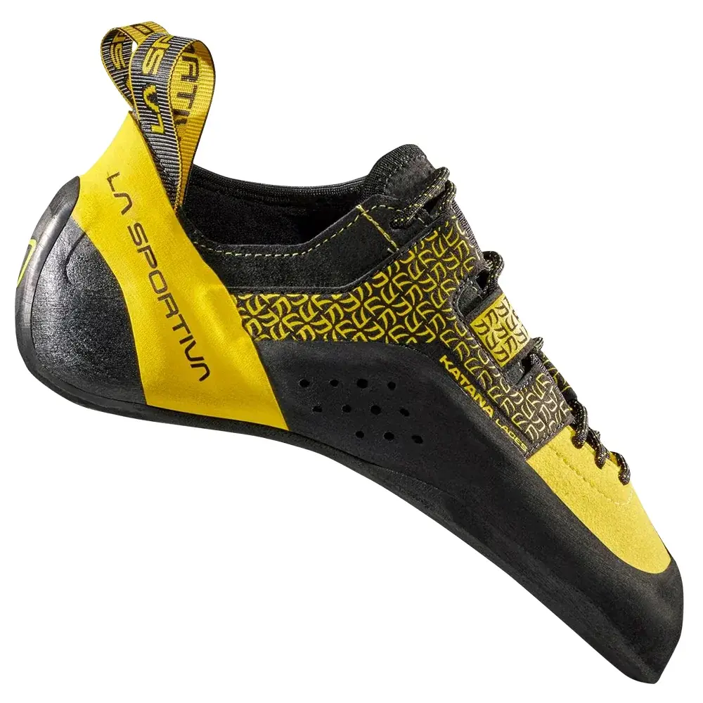 La Sportiva Chaussons d'escalade La Sportiva Katana Laces yellow/black
