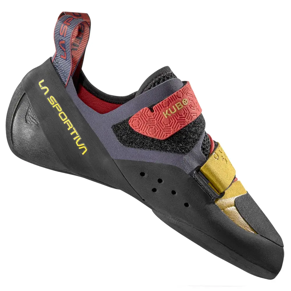 La Sportiva Chaussons d'escalade La Sportiva Kubo savana/mountain red