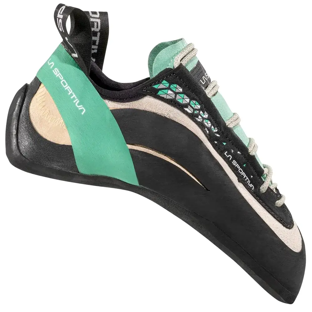La Sportiva Chaussons d'escalade La Sportiva Miura white/jade green_w00e04