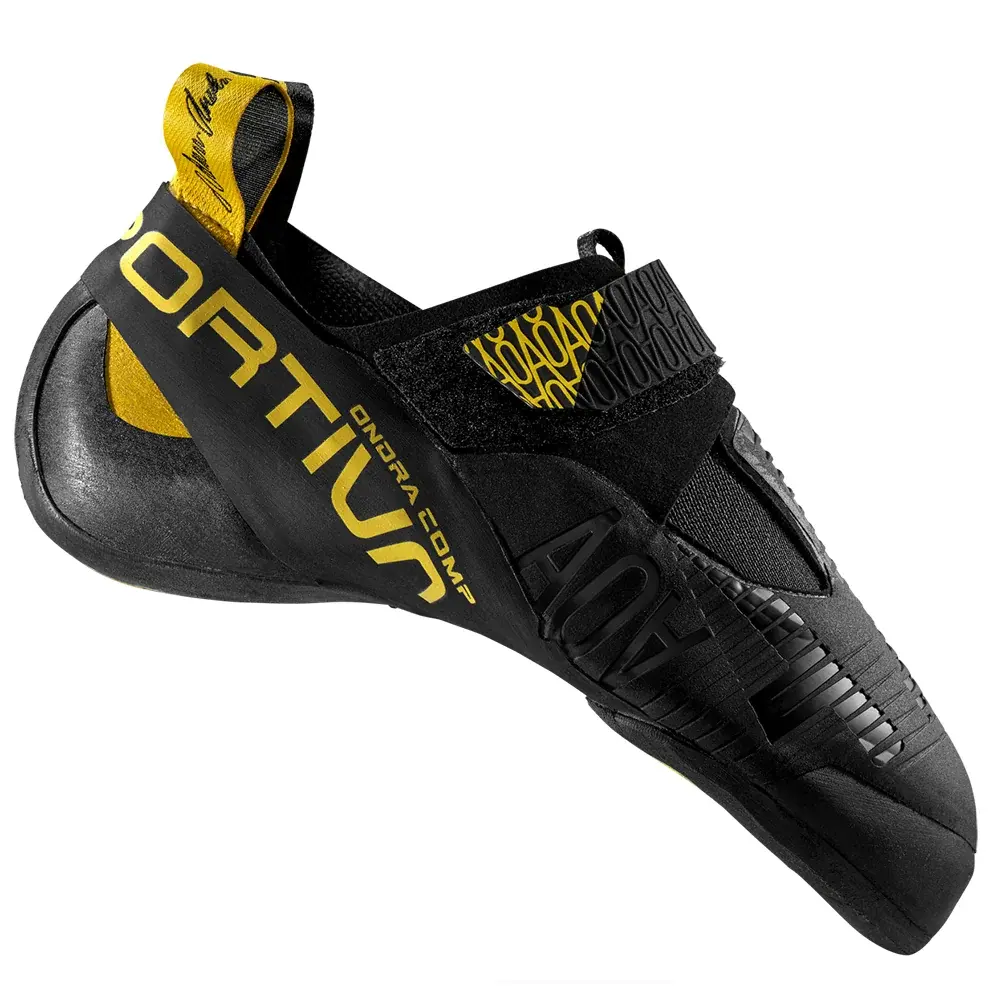 La Sportiva Chaussons d'escalade La Sportiva Ondra Comp Black/Yellow
