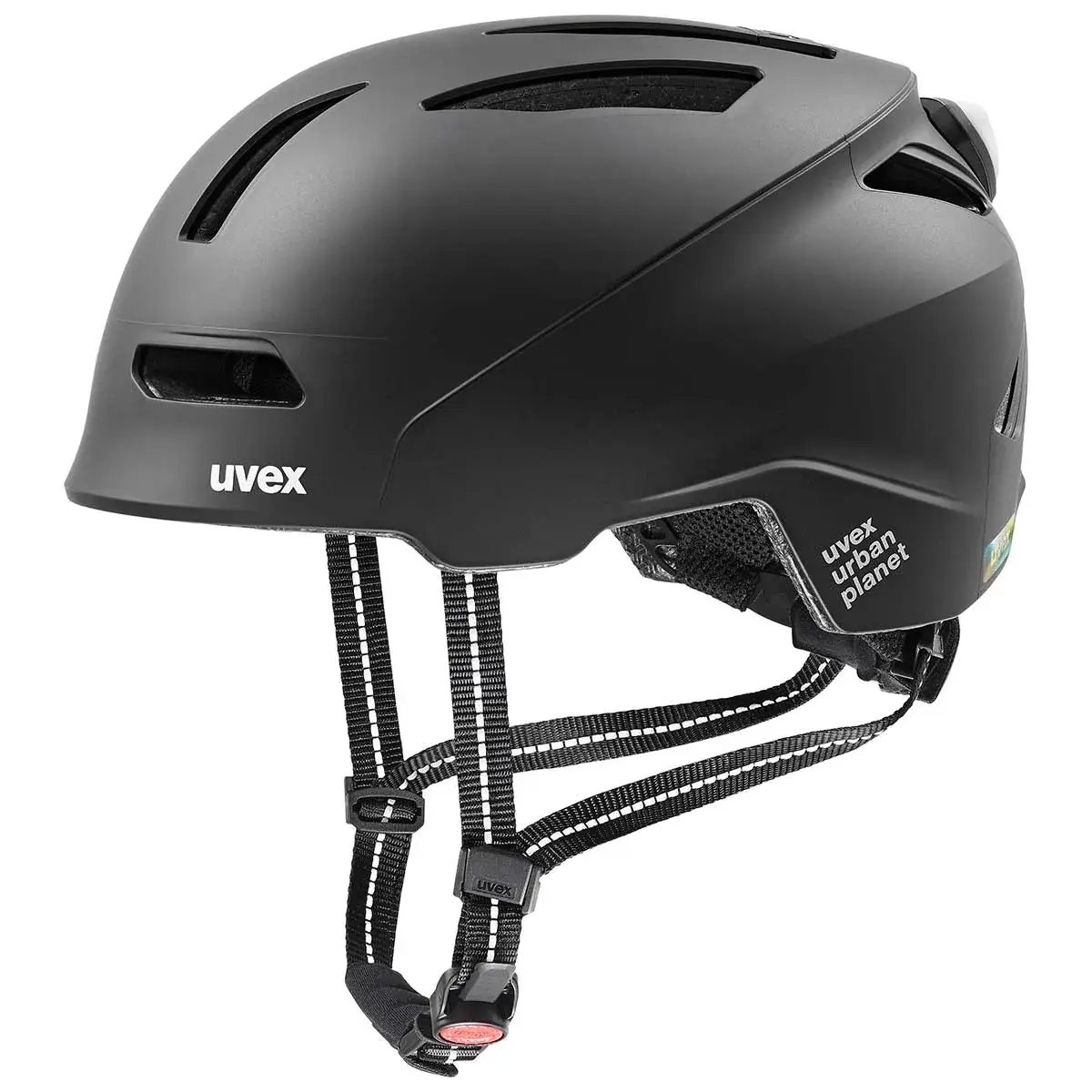 UVEX Casque vélo de ville UVEX Urban Planet Led black matt 58-61cm