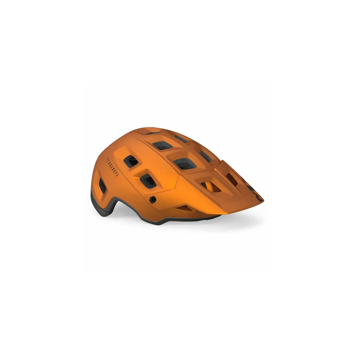 MET Casque VTT MET Terranova orange titanium métallisé