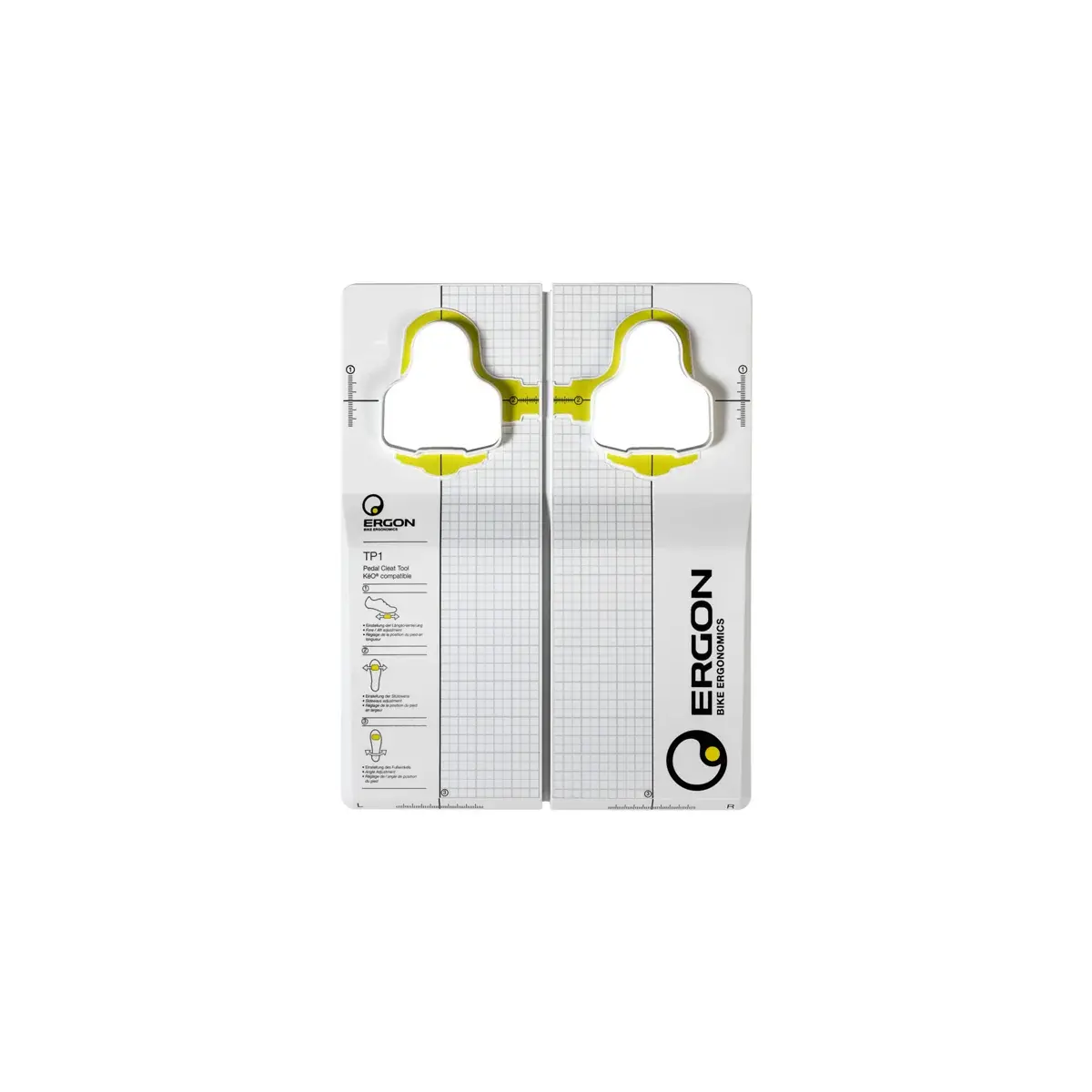 Ergon Outil de réglage des cales Ergon TP1 Pedal Cleat Tool for Look Kéo®