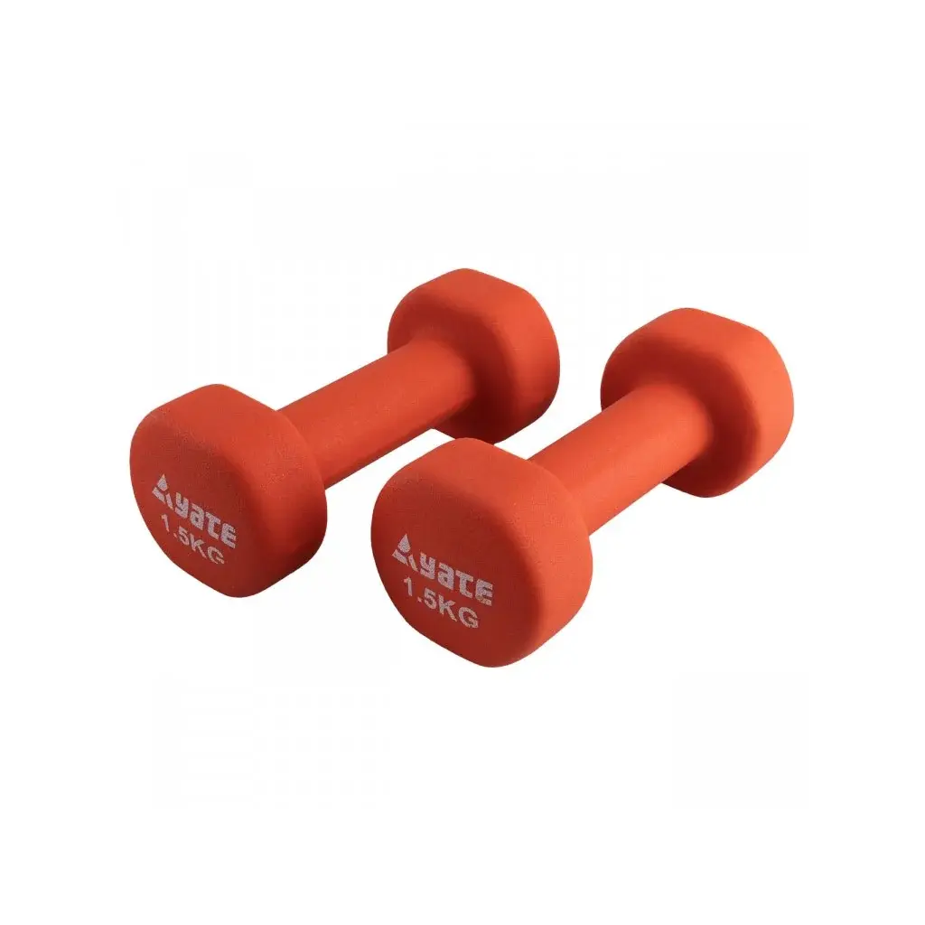 Yate Haltères en néoprène Yate 1,5kg - paire