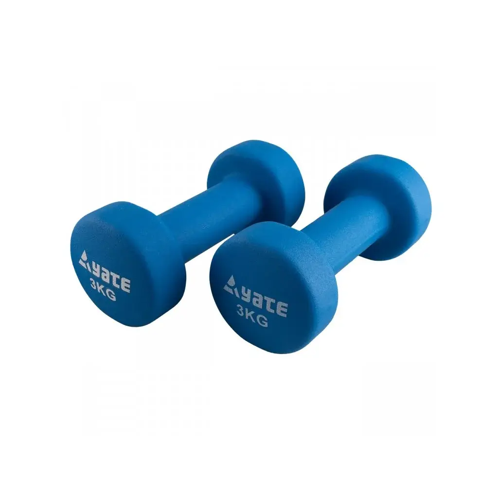 Yate Haltères en néoprène Yate 3kg - paire