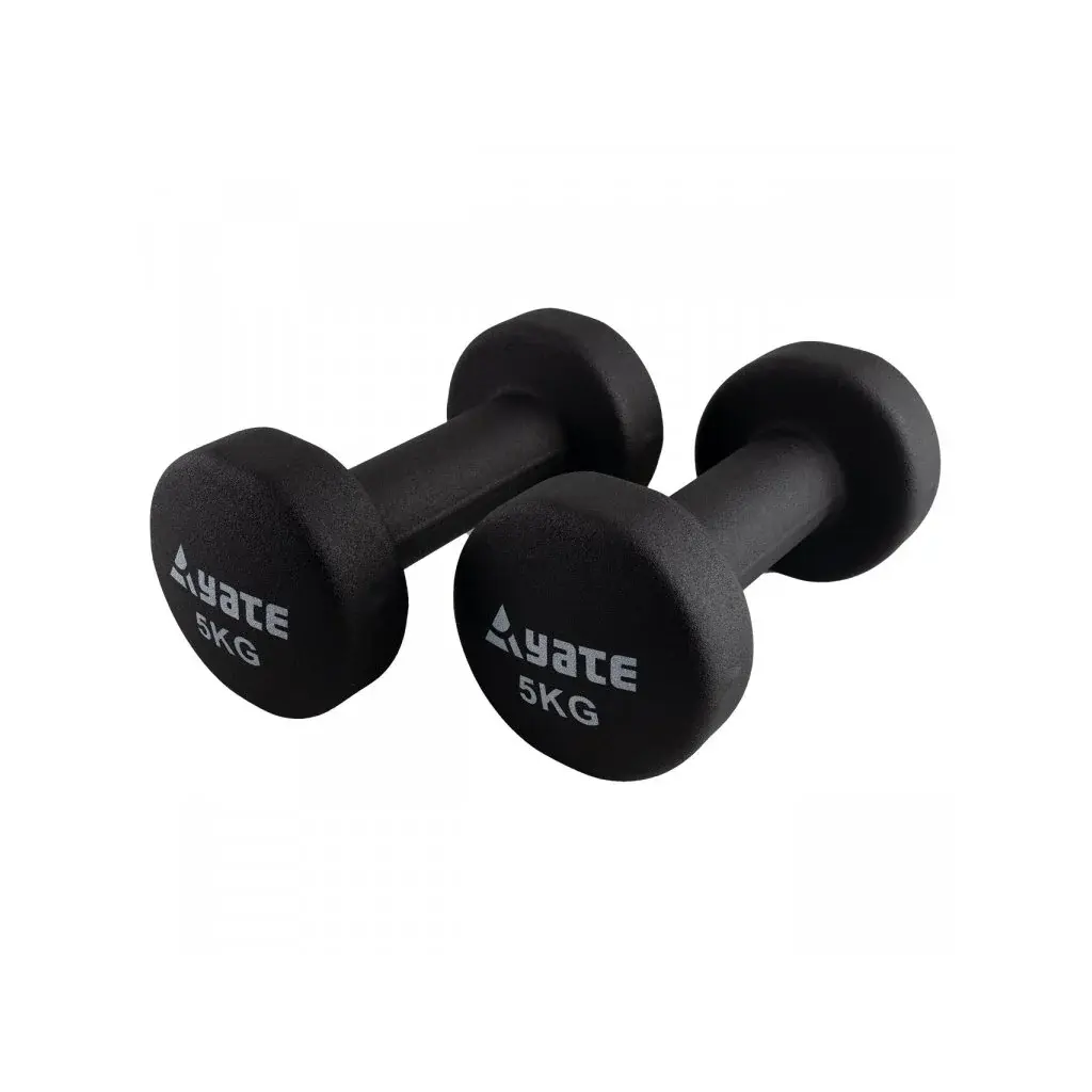 Yate Haltères en néoprène Yate 5kg - paire