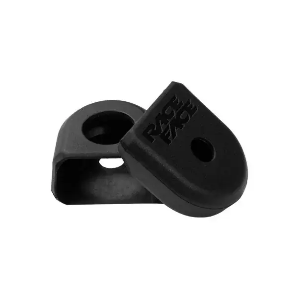 Race Face Protection de manivelles Race Face Crank Boot 2-pack small noir