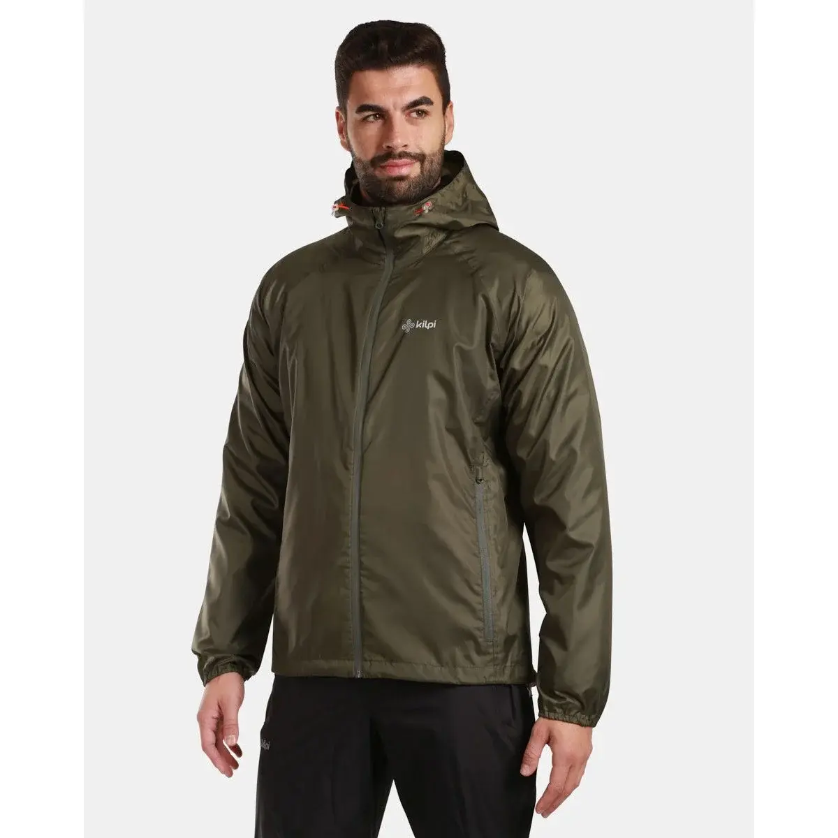Veste imperméable outdoor Kilpi JALUU-U dark green