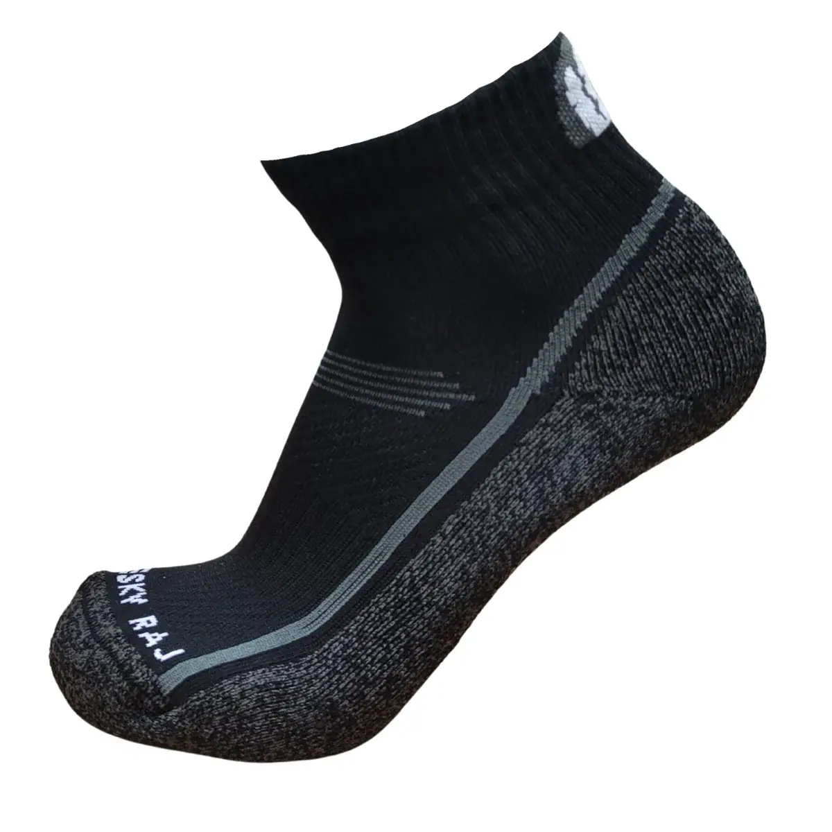 Český ráj outdoor Chaussettes outdoor Český ráj outdoor Hiking LOW gris/noir