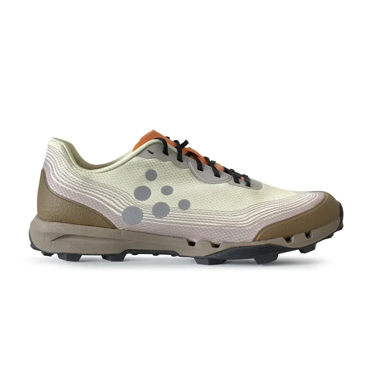 Chaussures de running homme Craft OCRxCTM Vibram Elite blanc-gris