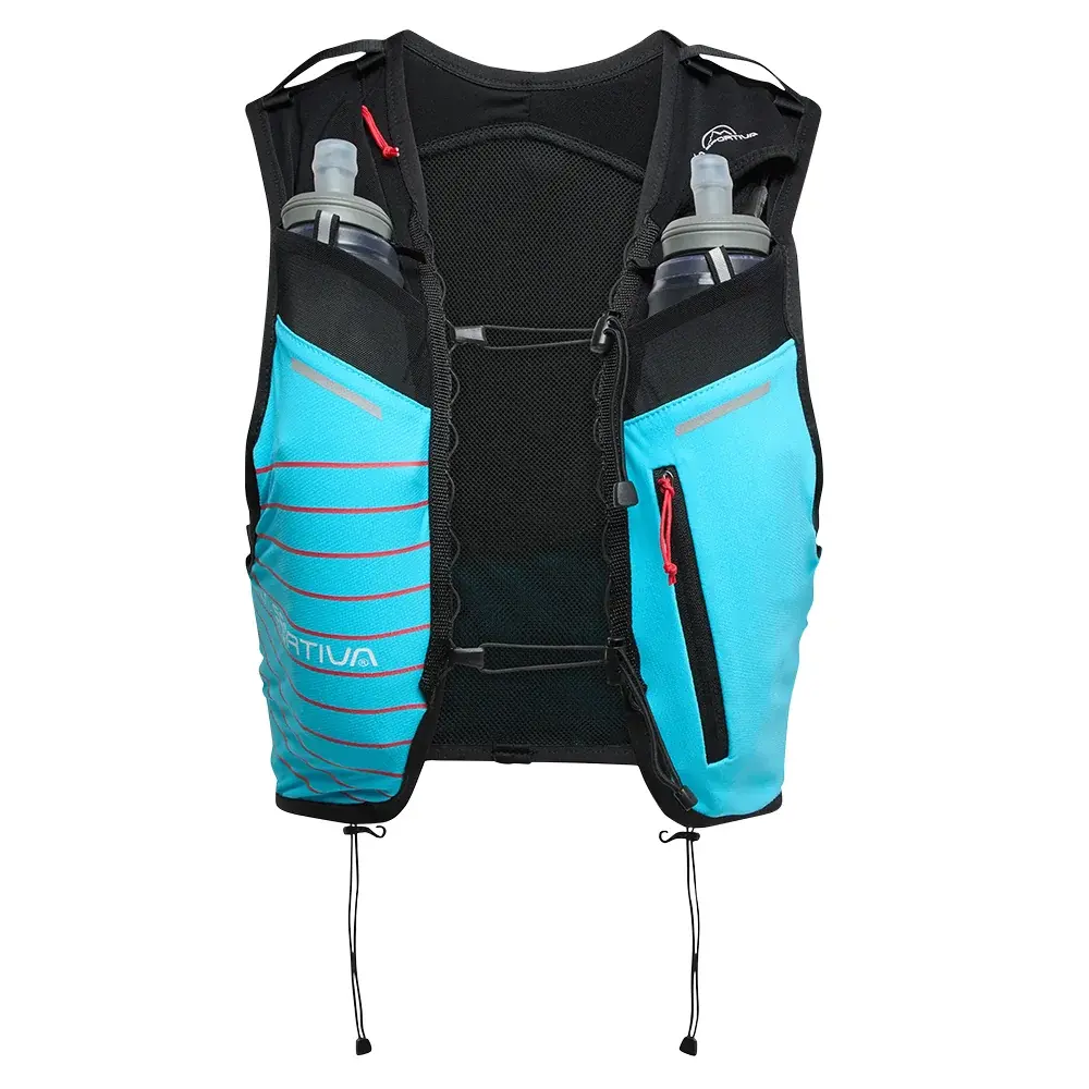 Gilet de running homme La Sportiva Trail Vest 5L malibu blue/hibiscus