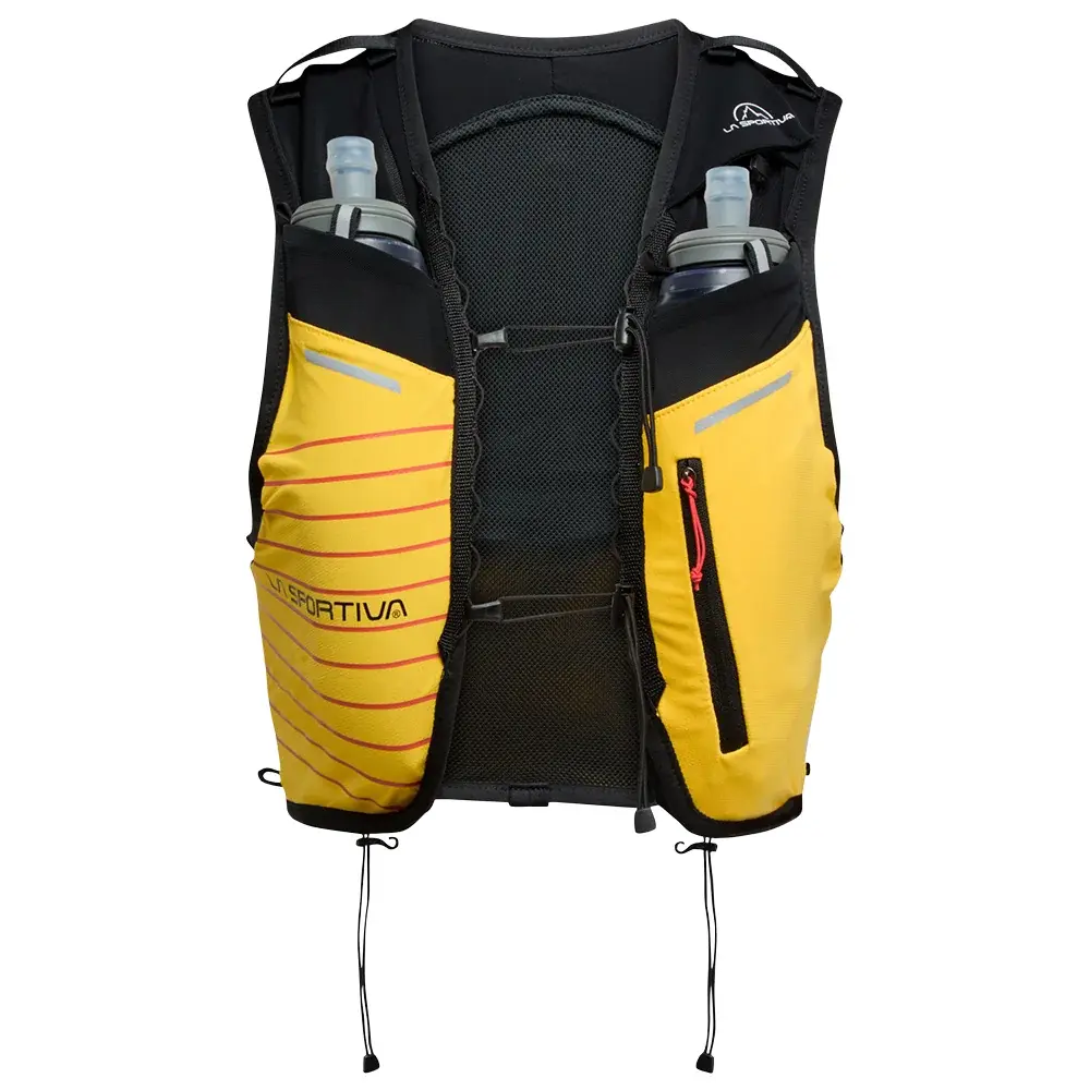 Gilet de running homme La Sportiva Trail Vest 5L yellow/black