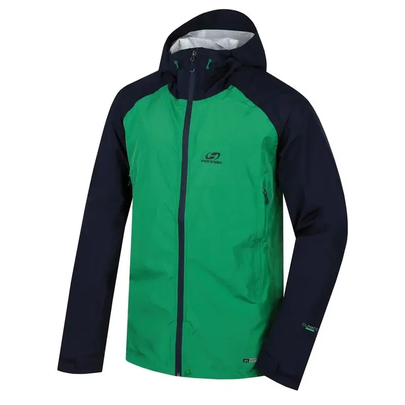 Veste de randonnée imperméable homme Hannah Haken bright green
