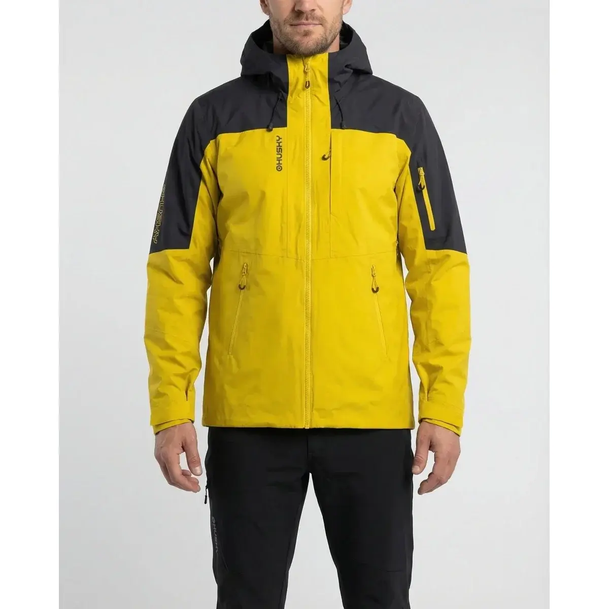 Veste homme Husky Nickin M black/mustard
