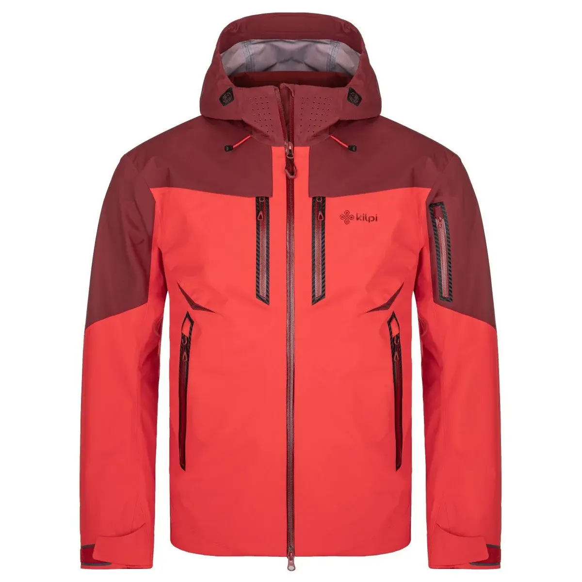 Veste imperméable homme Kilpi Hastar-M rouge