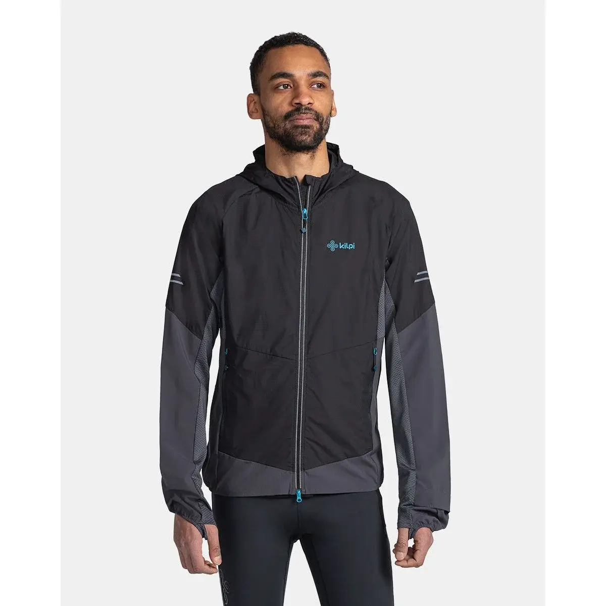 Kilpi Veste coupe-vent homme Kilpi Rayen-M noir