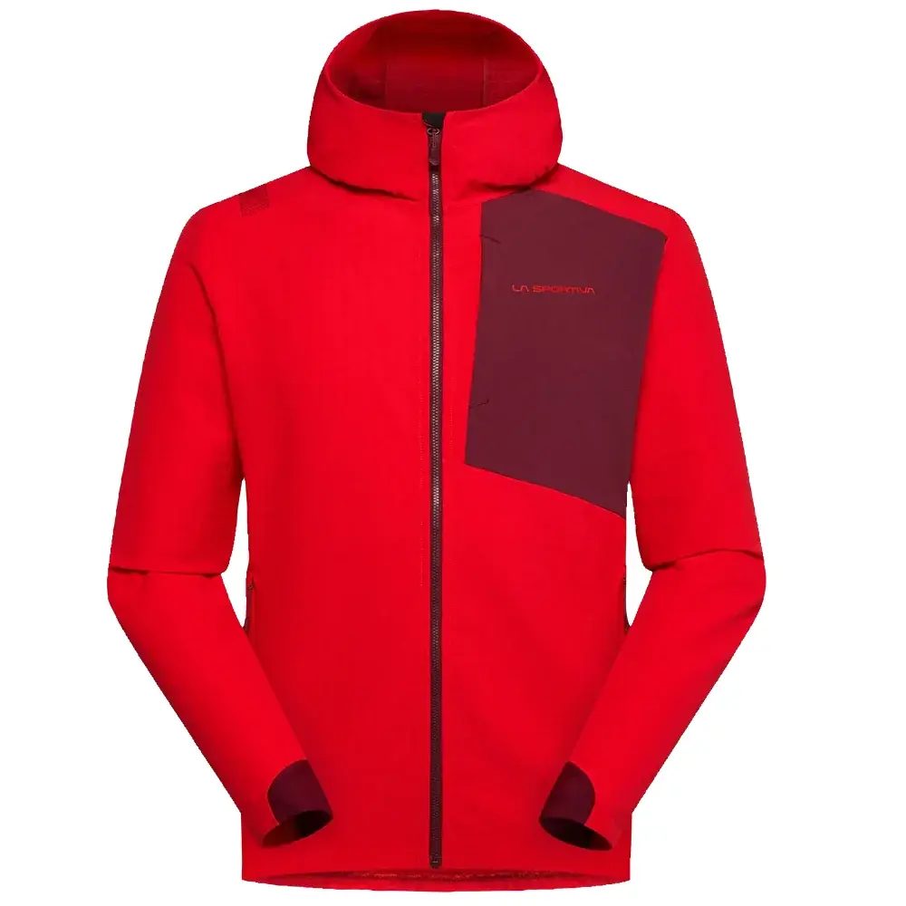 Veste homme La Sportiva DESCENDER STORM mountain red/redwood