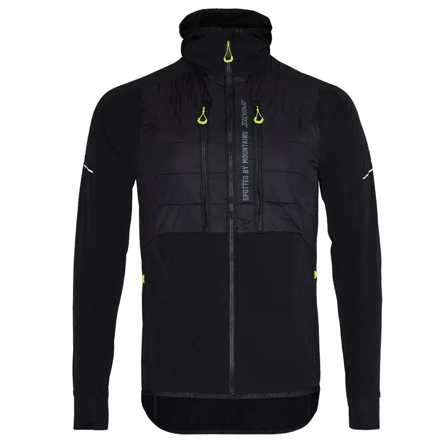 Silvini Veste de ski de randonnée homme Silvini Core black-lime