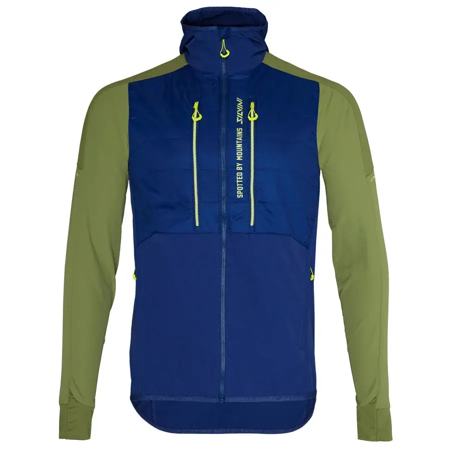 Veste de ski de randonnée homme Silvini Core navy-olive