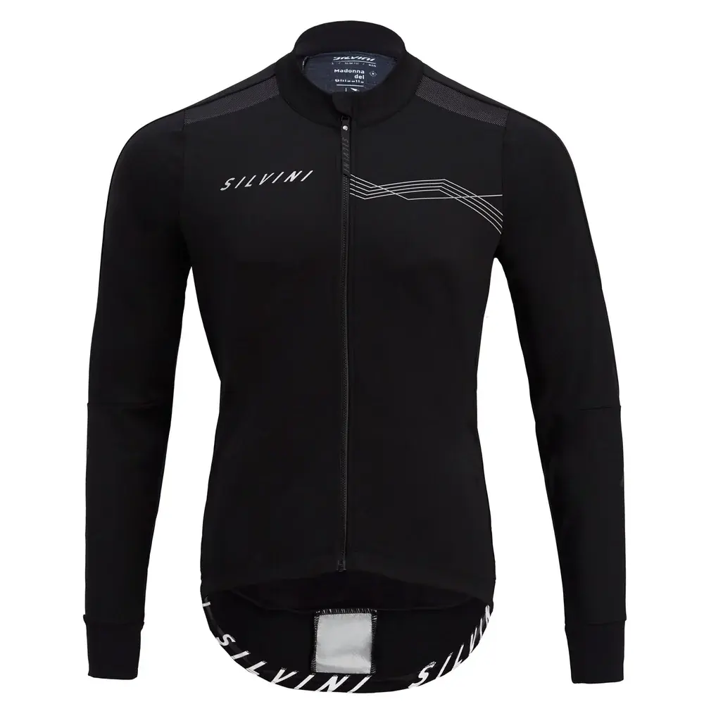 Veste de vélo homme Silvini Ghisallo Black/white