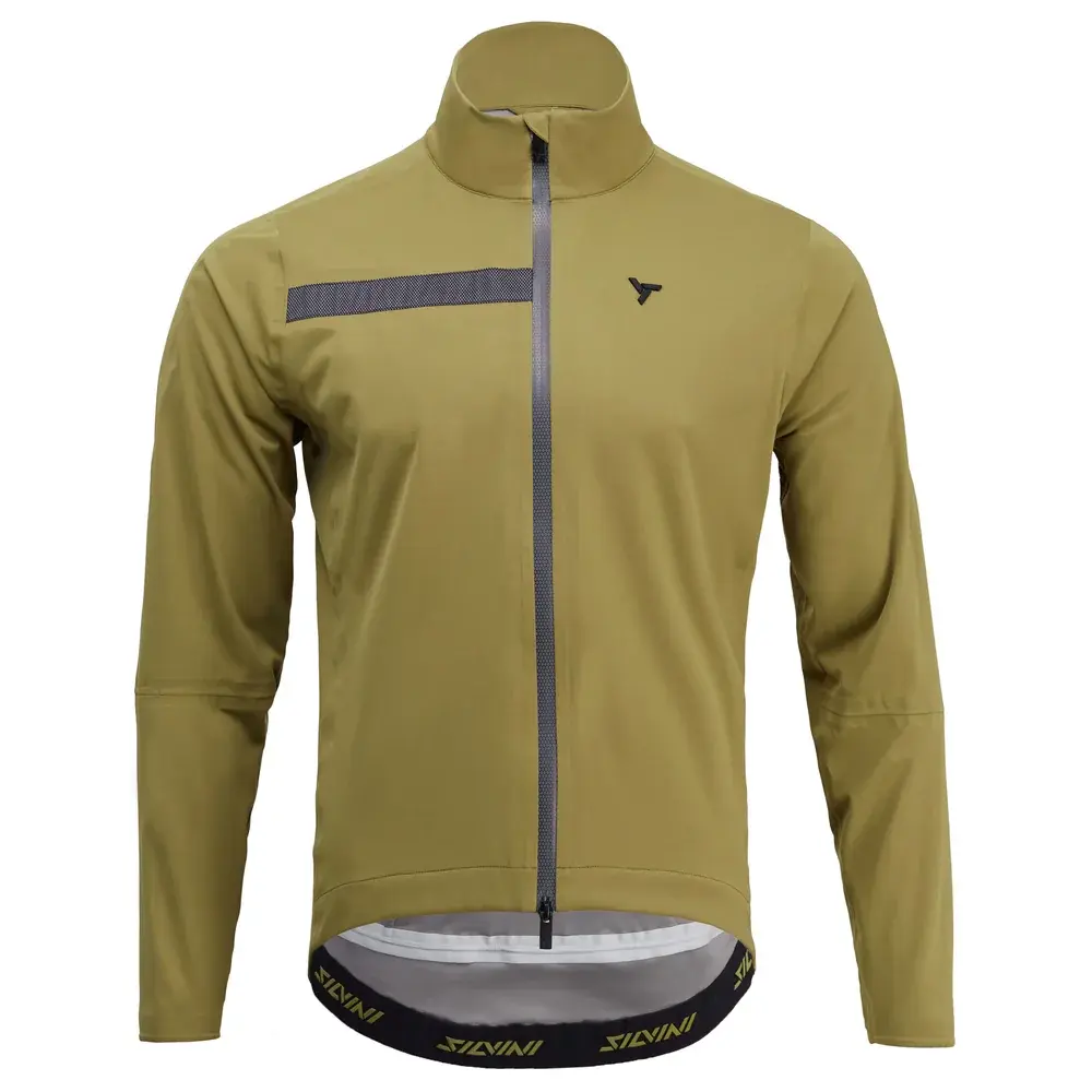 Silvini Veste de vélo homme Silvini Tempesto olive-black