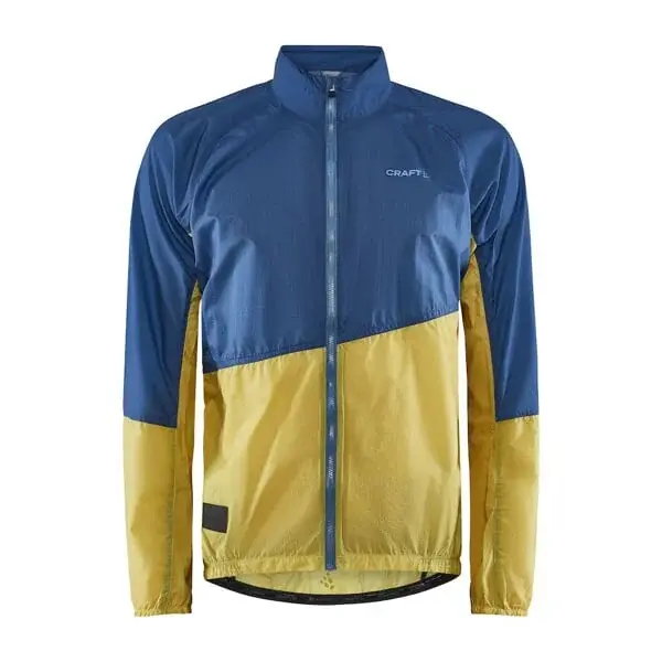 Veste de vélo homme Craft ADV Offroad Bleu et jaune