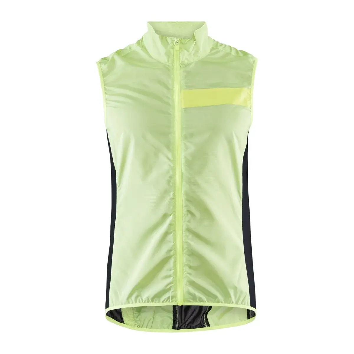 Craft Gilet sans manches de vélo ultraléger homme Craft Essence Light Wind jaune
