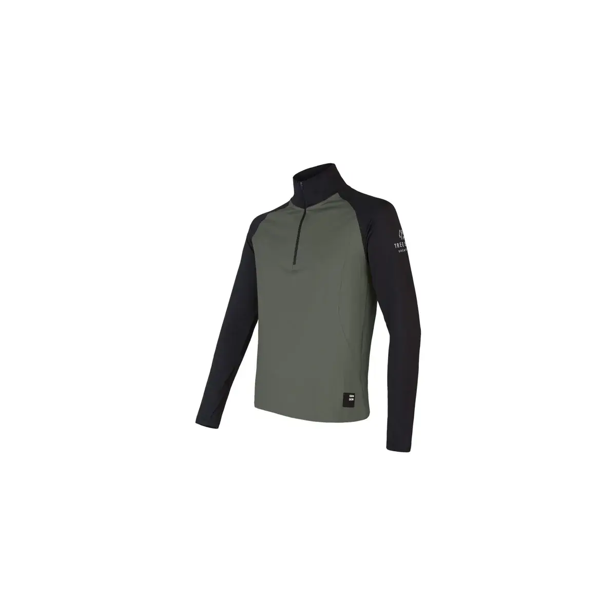 Sensor Sweat technique homme Sensor Coolmax Thermo Vert olive/noir