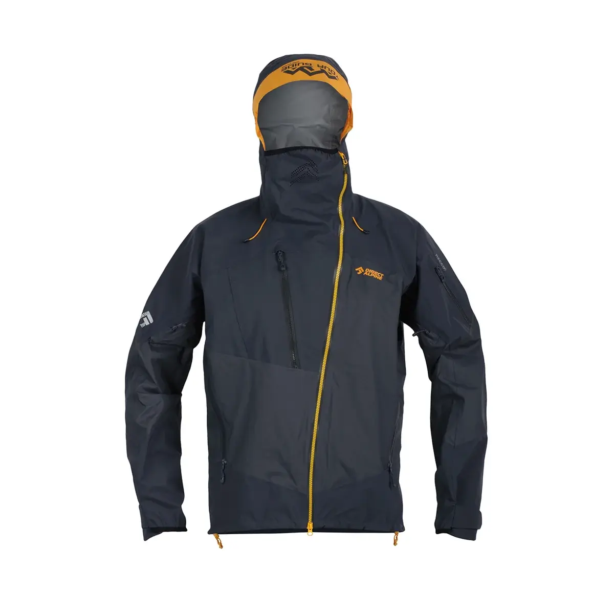 Veste hardshell homme Direct Alpine Guide 8.0 anthracite/mango