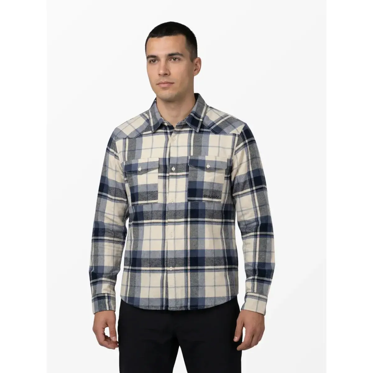 Chemise homme Husky Gaia blue