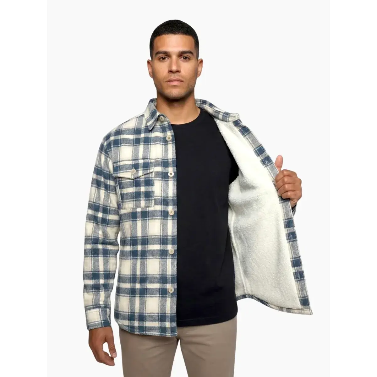 Chemise homme Husky Givi blue