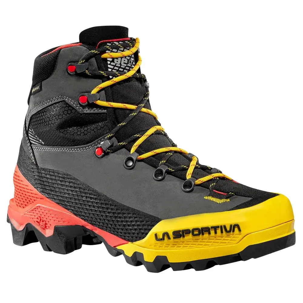 La Sportiva Chaussures montantes homme La Sportiva Aequilibrium LT GTX black/yellow