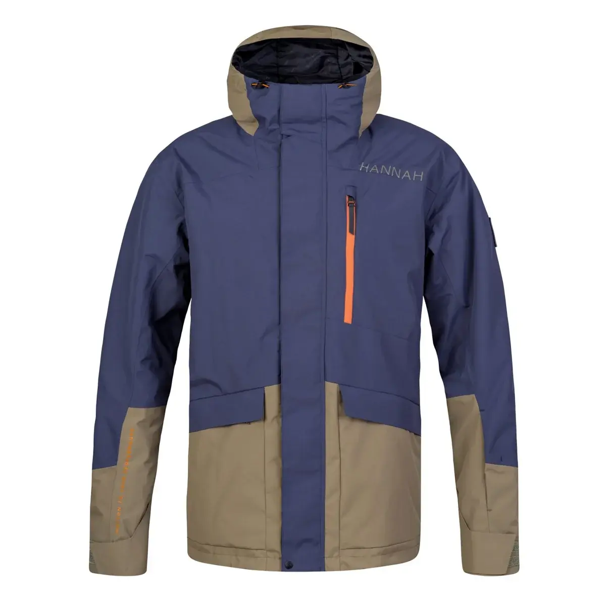 Veste de ski homme Hannah Garow FD Mood indigo/burnt olive
