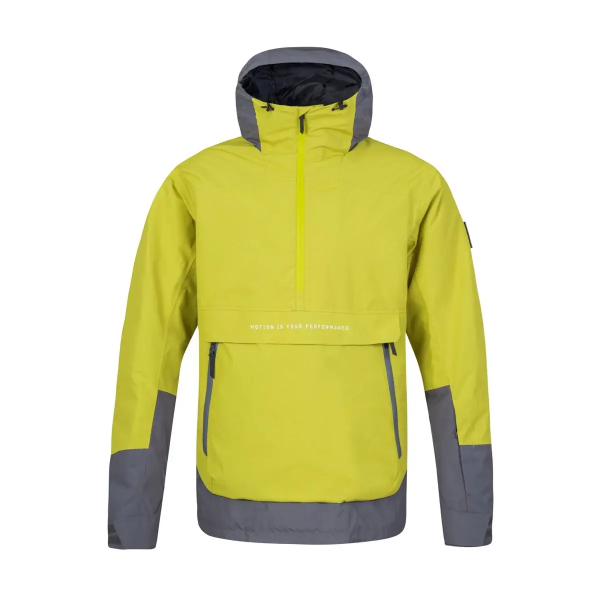 Veste de ski homme Hannah Patty FD Citronelle/asphalt