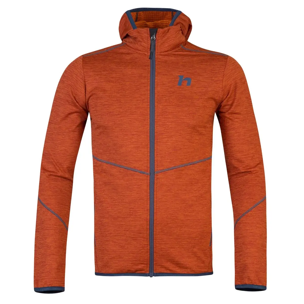 Sweat homme Hannah Damar Hoody burnt orange mel