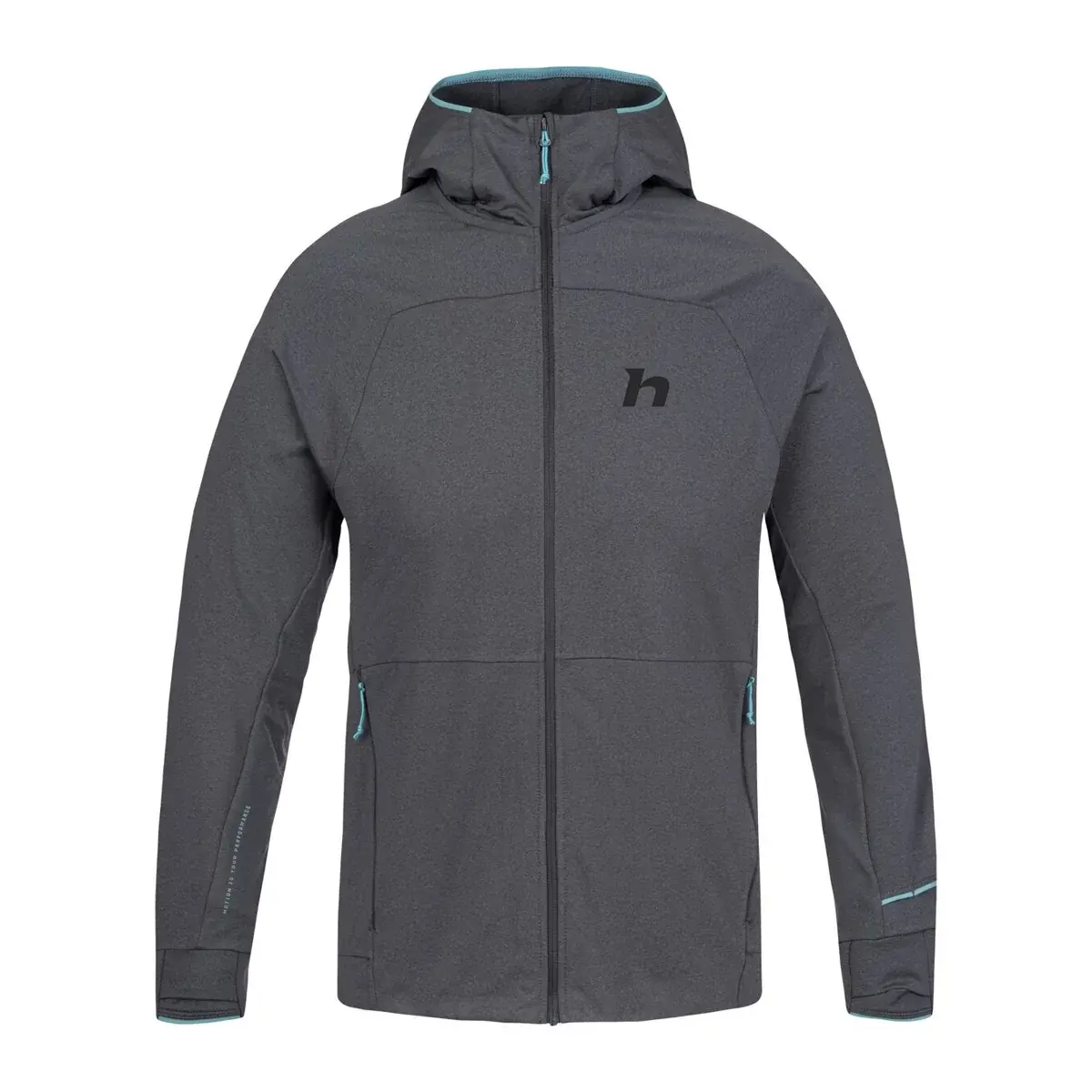 Sweat homme Hannah Ethan Hoody anthracite mel