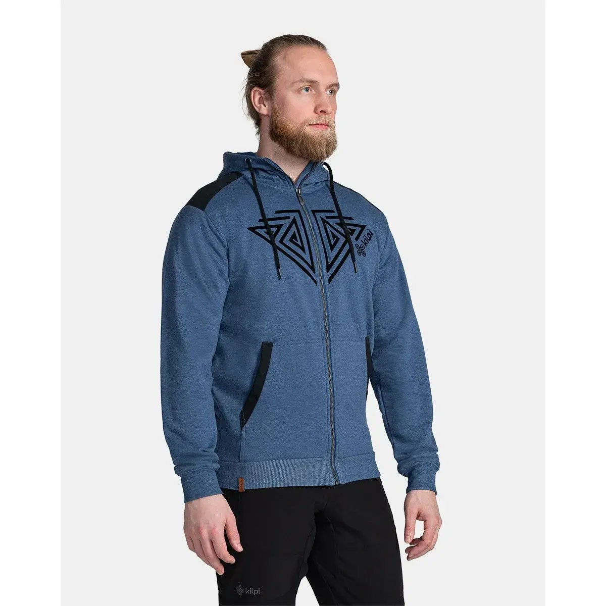 Sweat en coton homme Kilpi Adelan-M bleu foncé