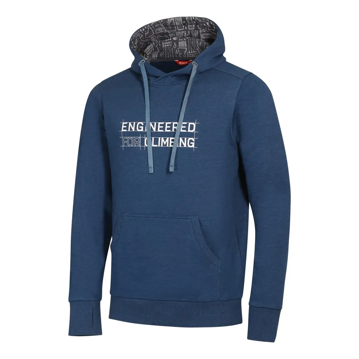 Ocún Sweat homme Ocún Hoodie Men blue opal