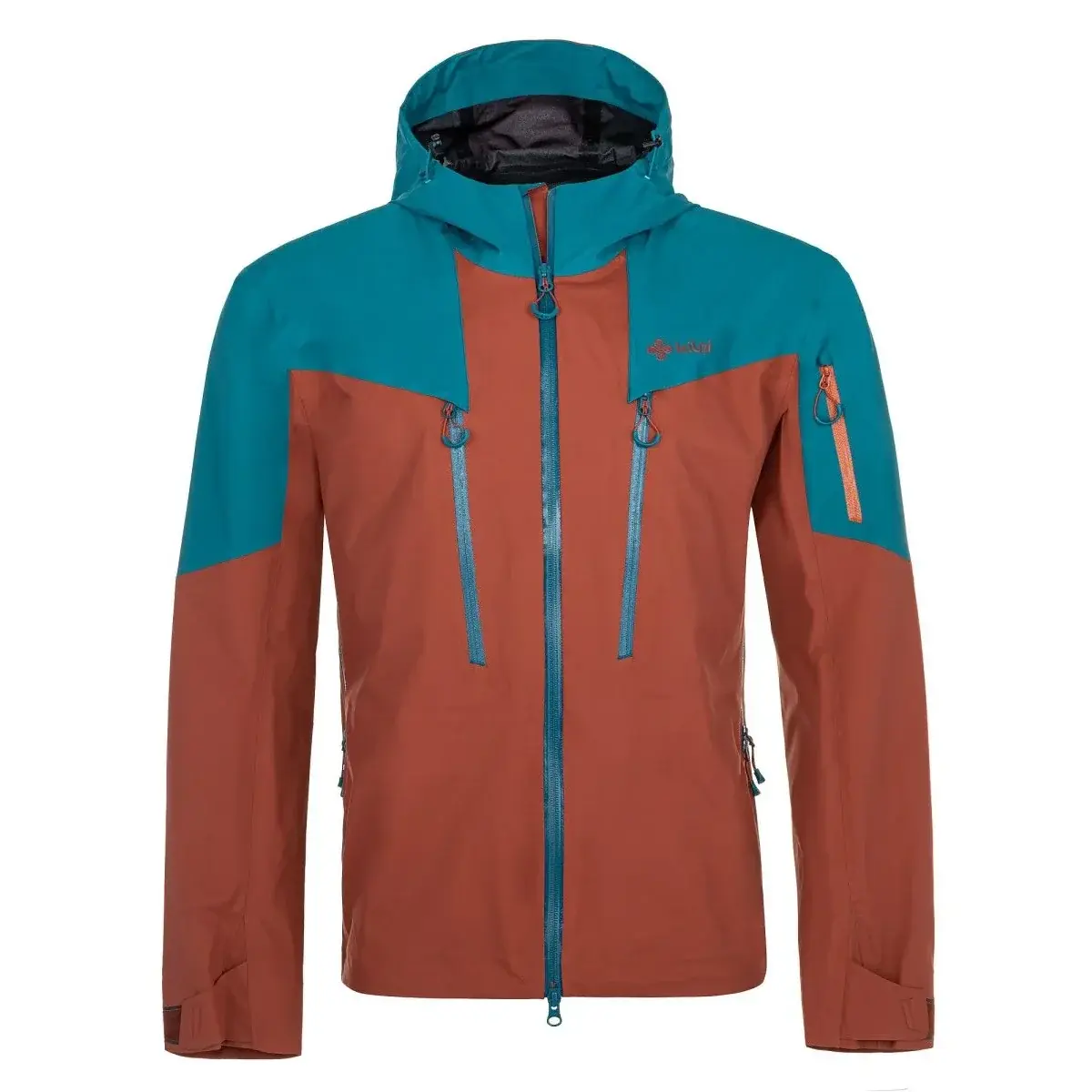 Veste outdoor homme Kilpi LEXAY-M rouge foncé