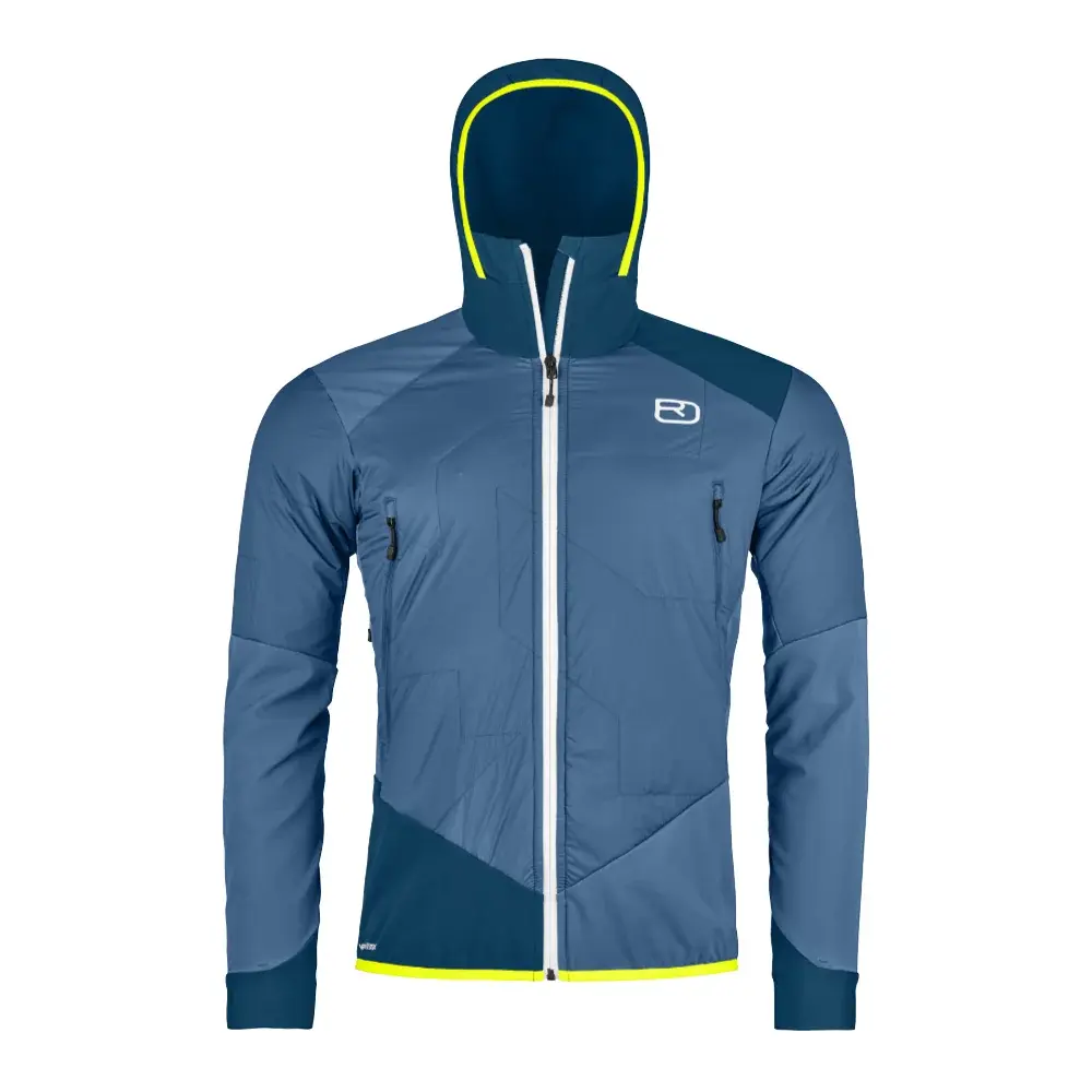 Ortovox Veste de ski de randonnée homme Ortovox Col Becchei Hybrid Jacket Mountain blue