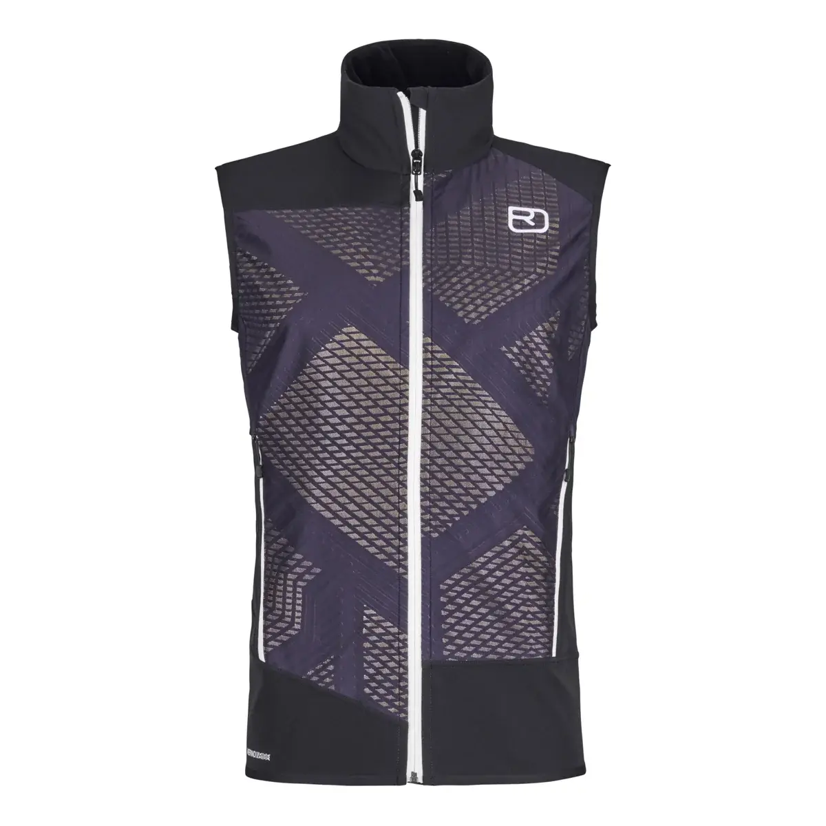 Ortovox Gilet sans manches softshell de ski de randonnée homme Ortovox Col Becchei Vest Black raven