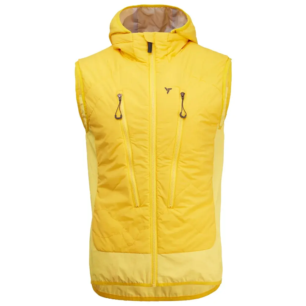 Silvini Gilet sans manches de ski de randonnée homme Silvini Polaro neon-charcoal